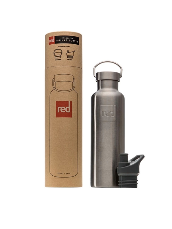 Red Originals Vandflaske i rustfrit stål 750ml - Silver